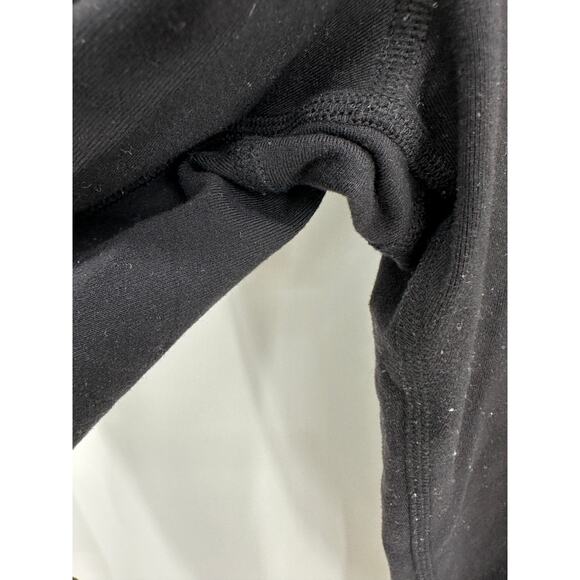 Alo Womens Mid Rise Black Fitted Leggings Size XS Tight Athleisure Workout Tight - Picture 5 of 7